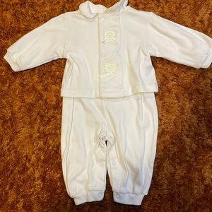 Vintage 1994 infant boy’s 2 piece Baptism outfit